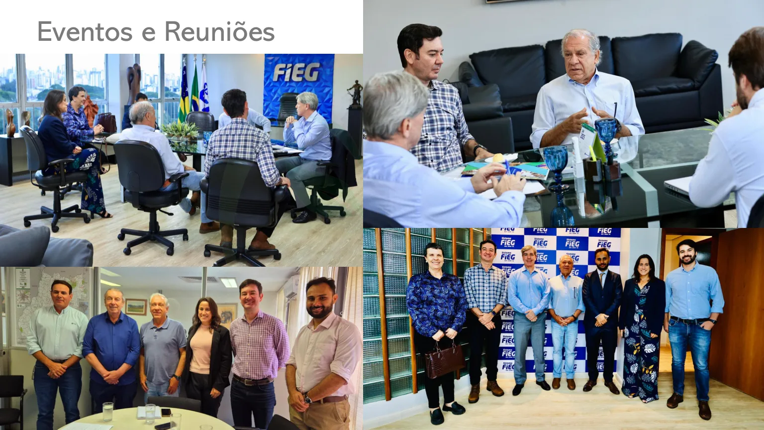 Reunião institucional da ADEAGRO